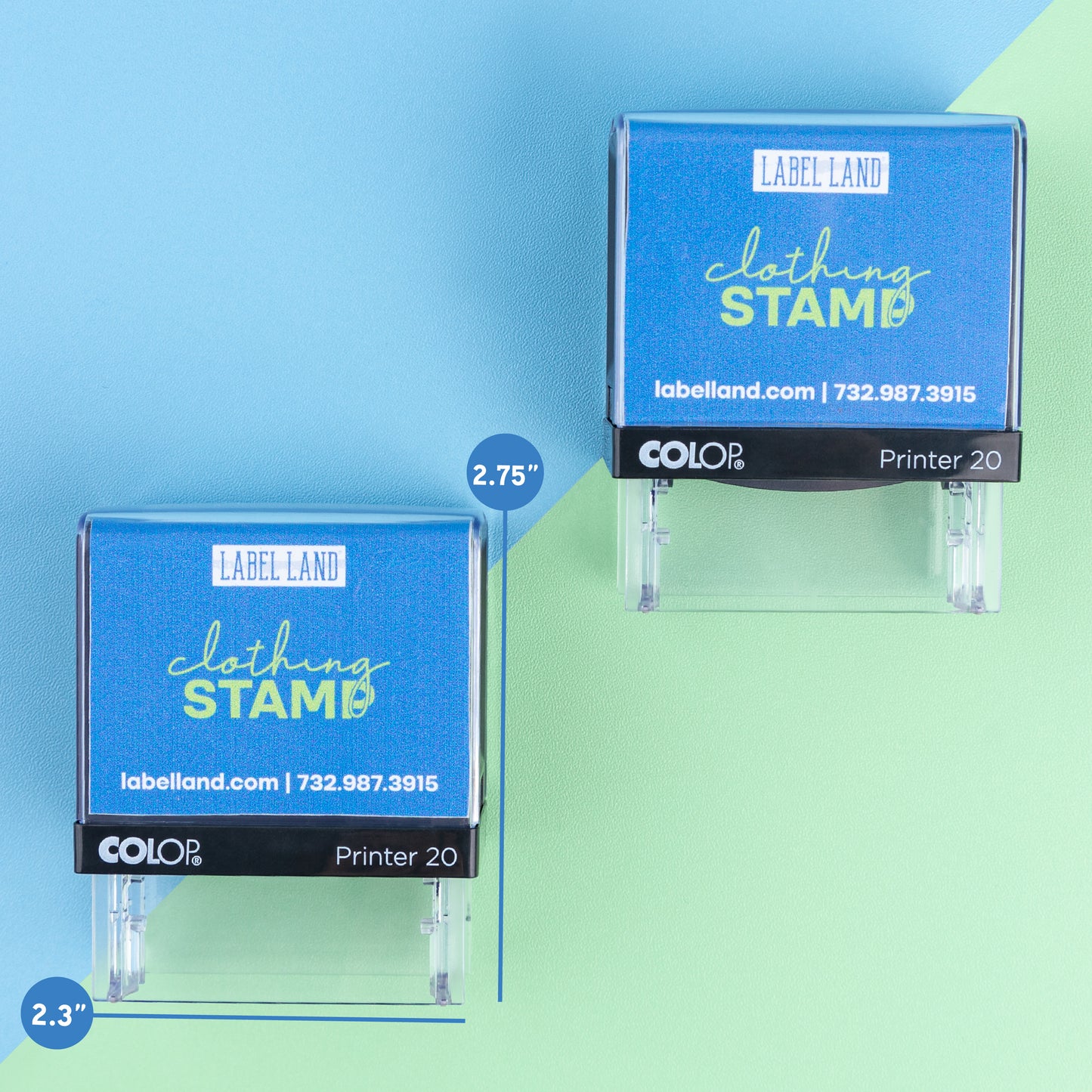 Clothing Stamp - Label Land