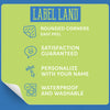 Mini Round Name Labels - Label Land