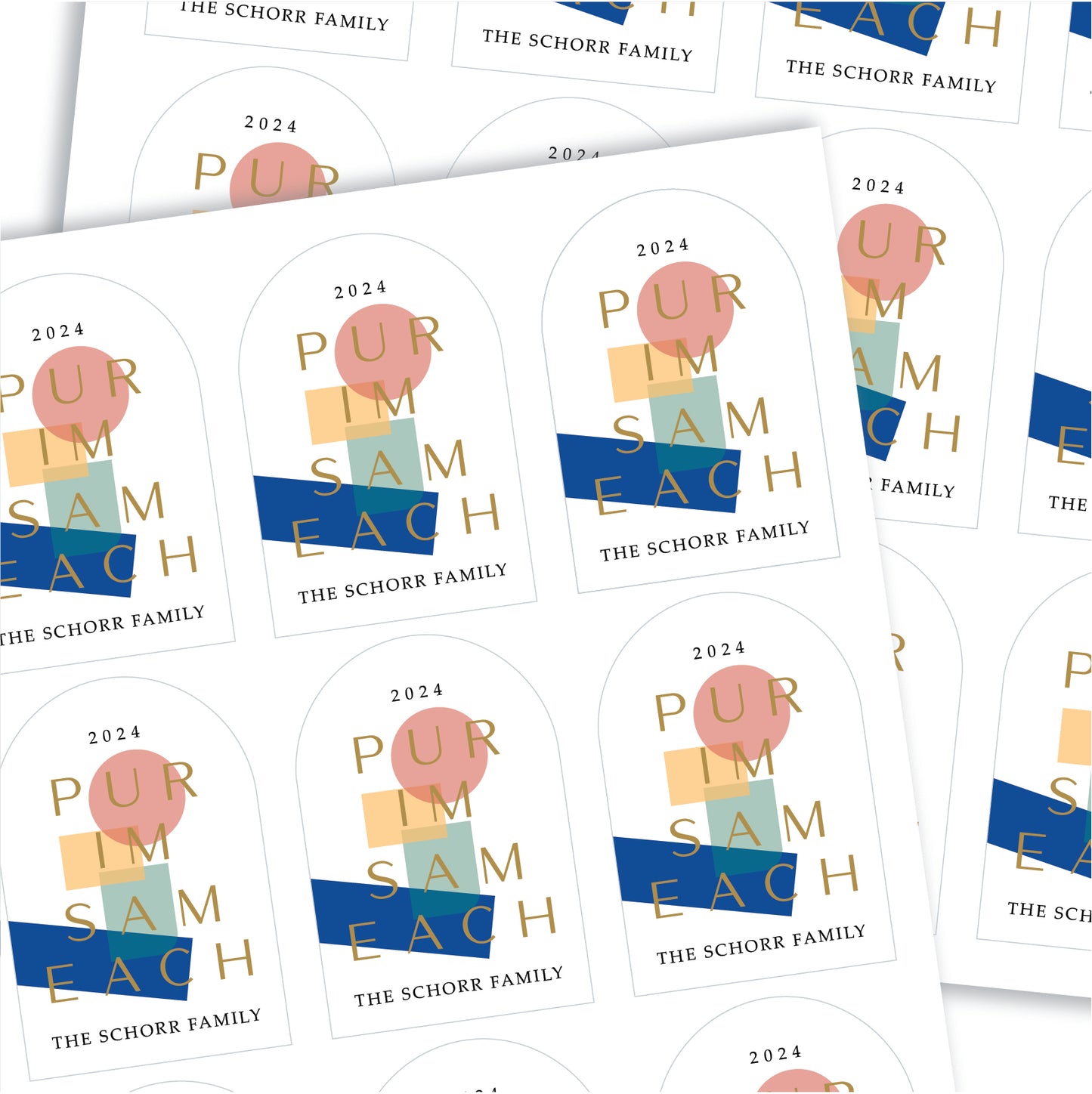 Modern Geometric - Label Land