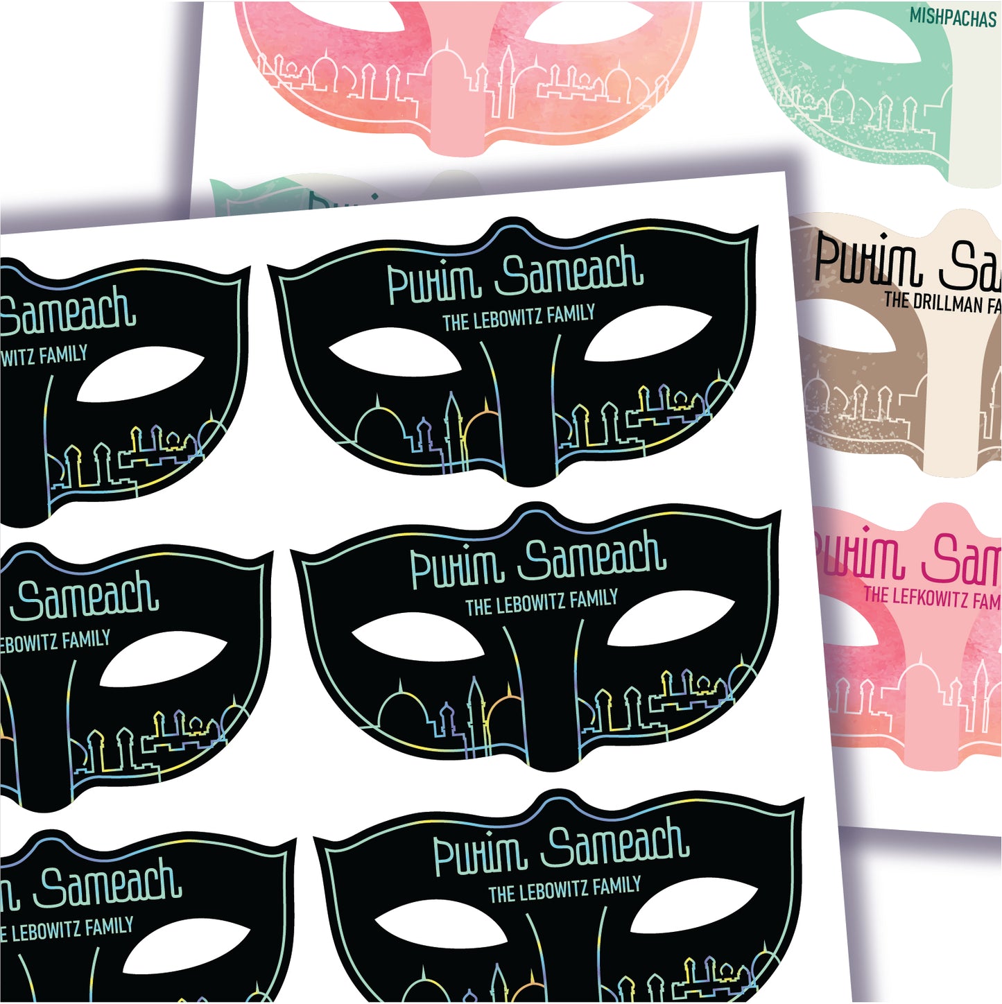 Persian Mask - Label Land