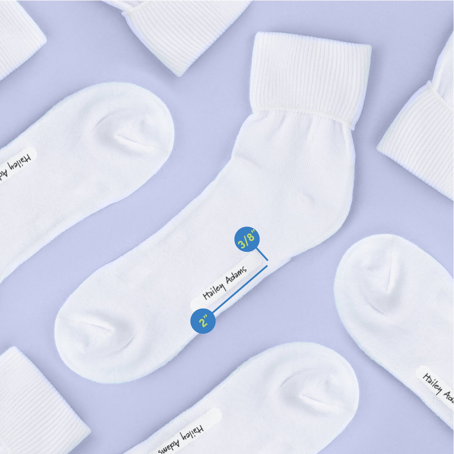 write on label sizes