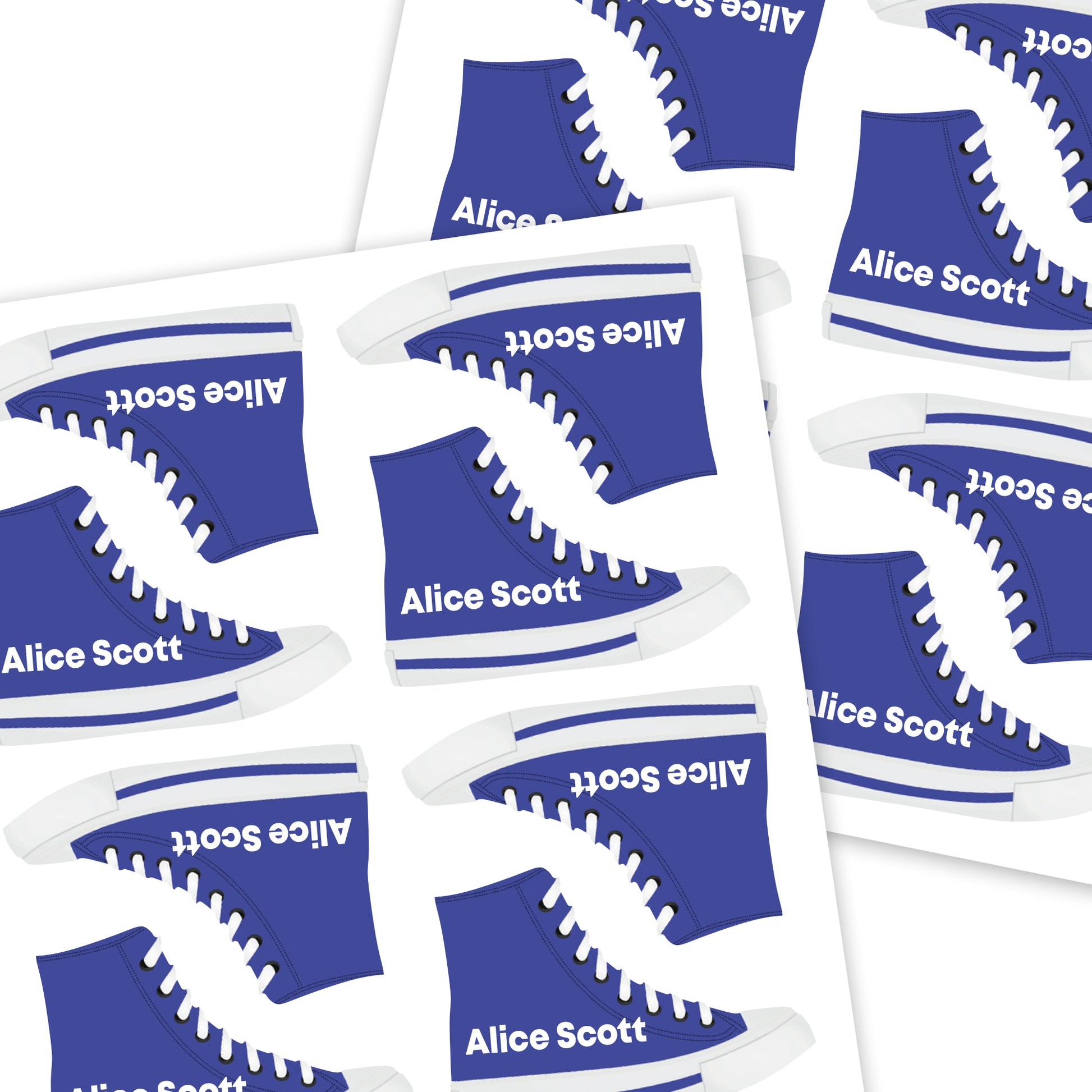 Shoe Labels | Solid - Label Land