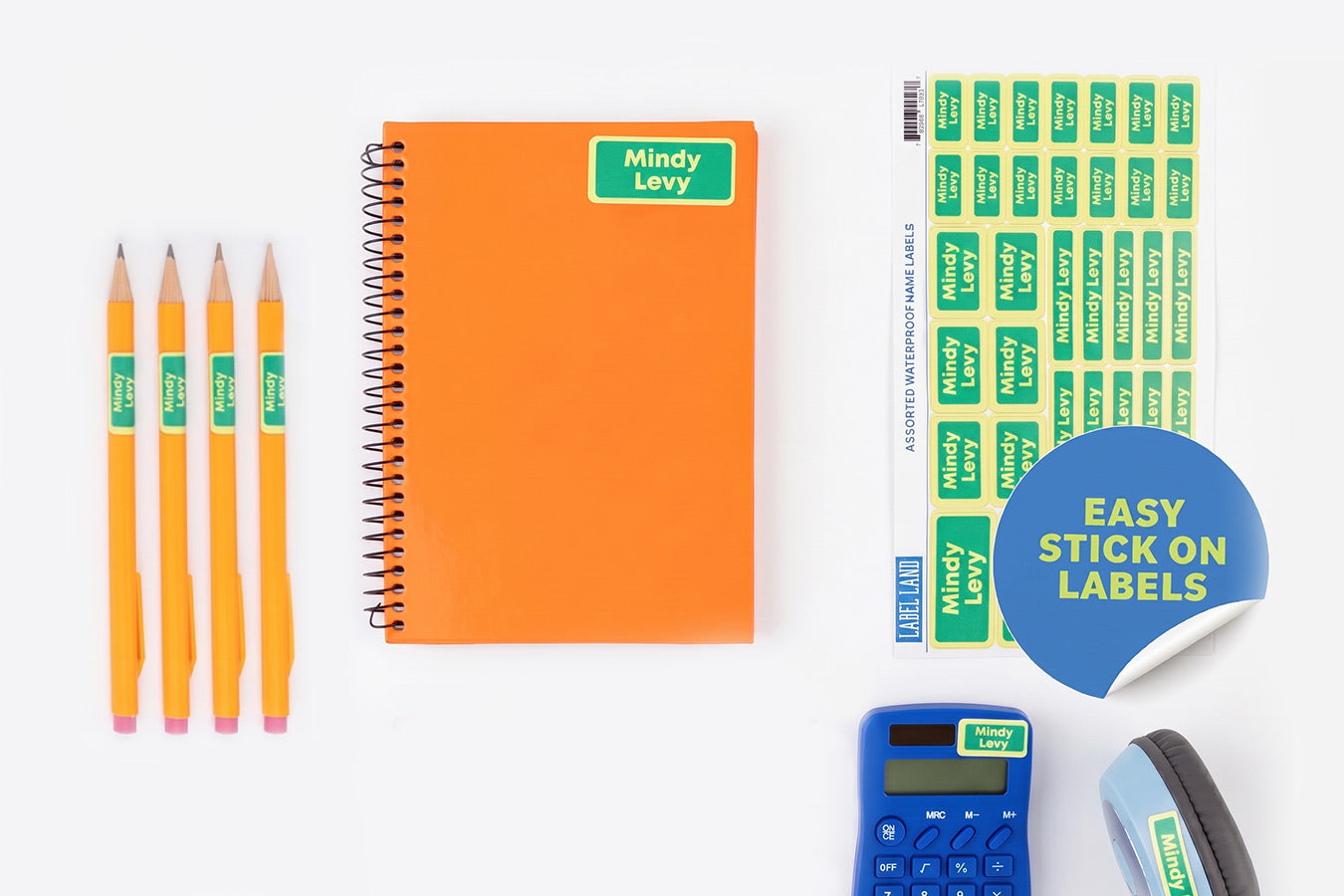 🎒 NEW Family School Label Pack