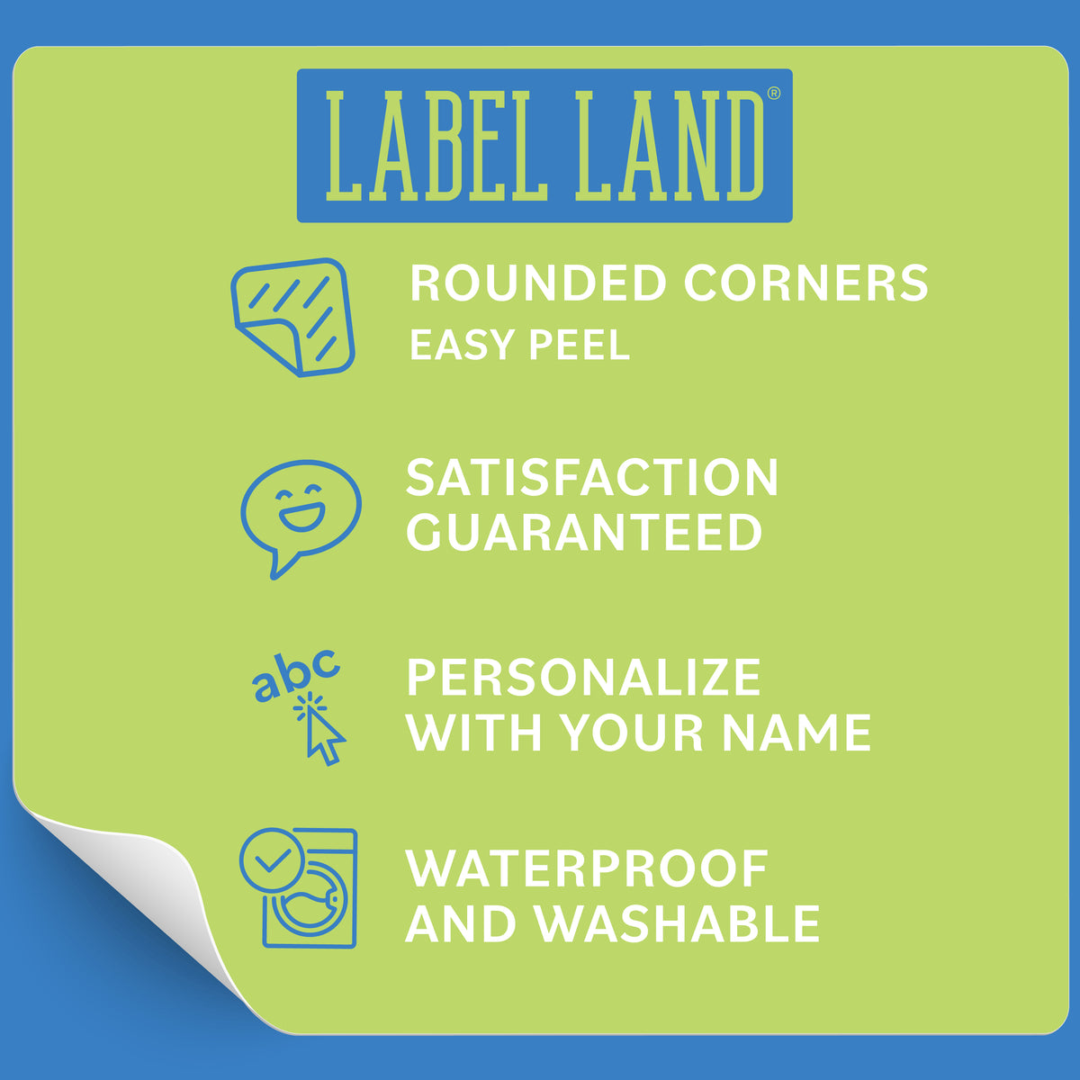 Assorted Labels | Multi-purpose Waterproof Labels