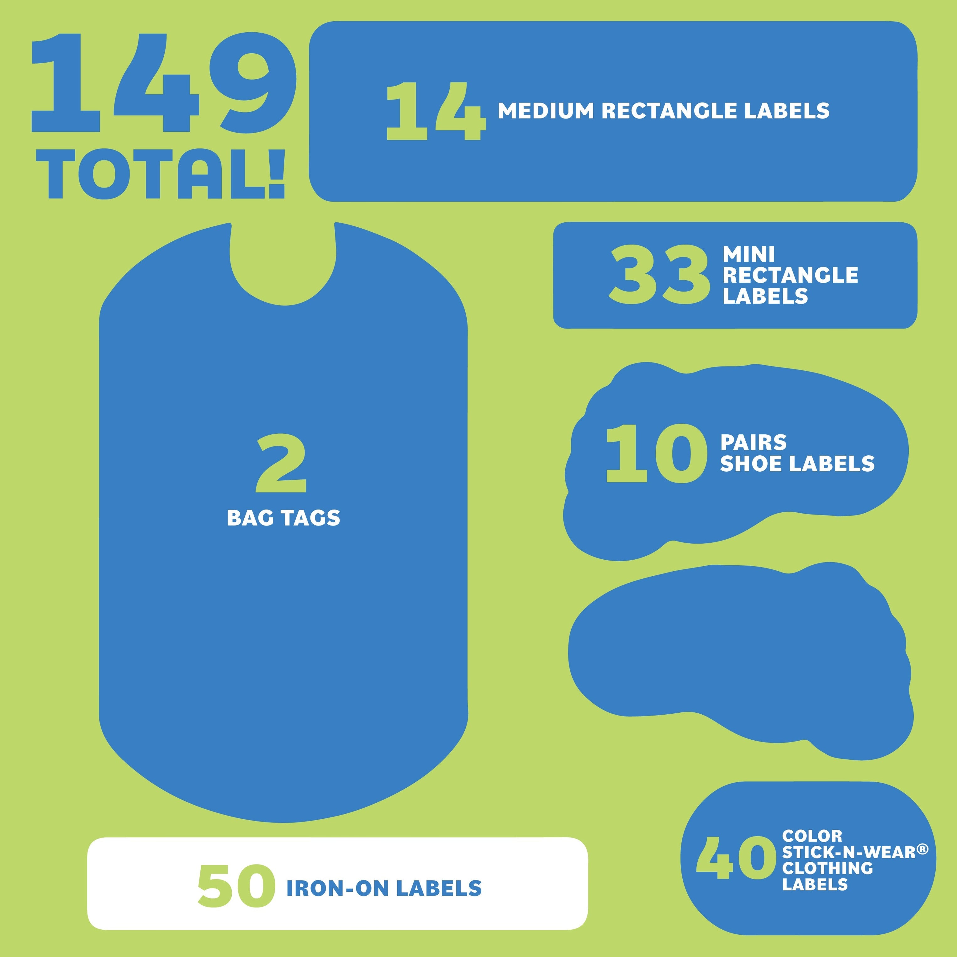 Camp Value Pack Stripes Label Land