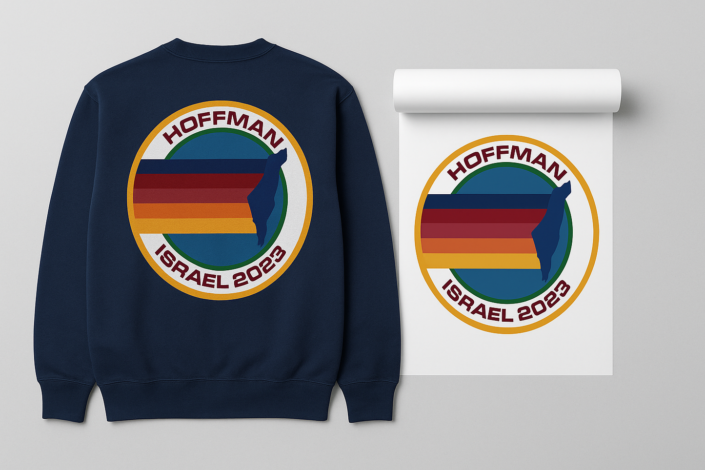 Colored Heat Transfer Decals