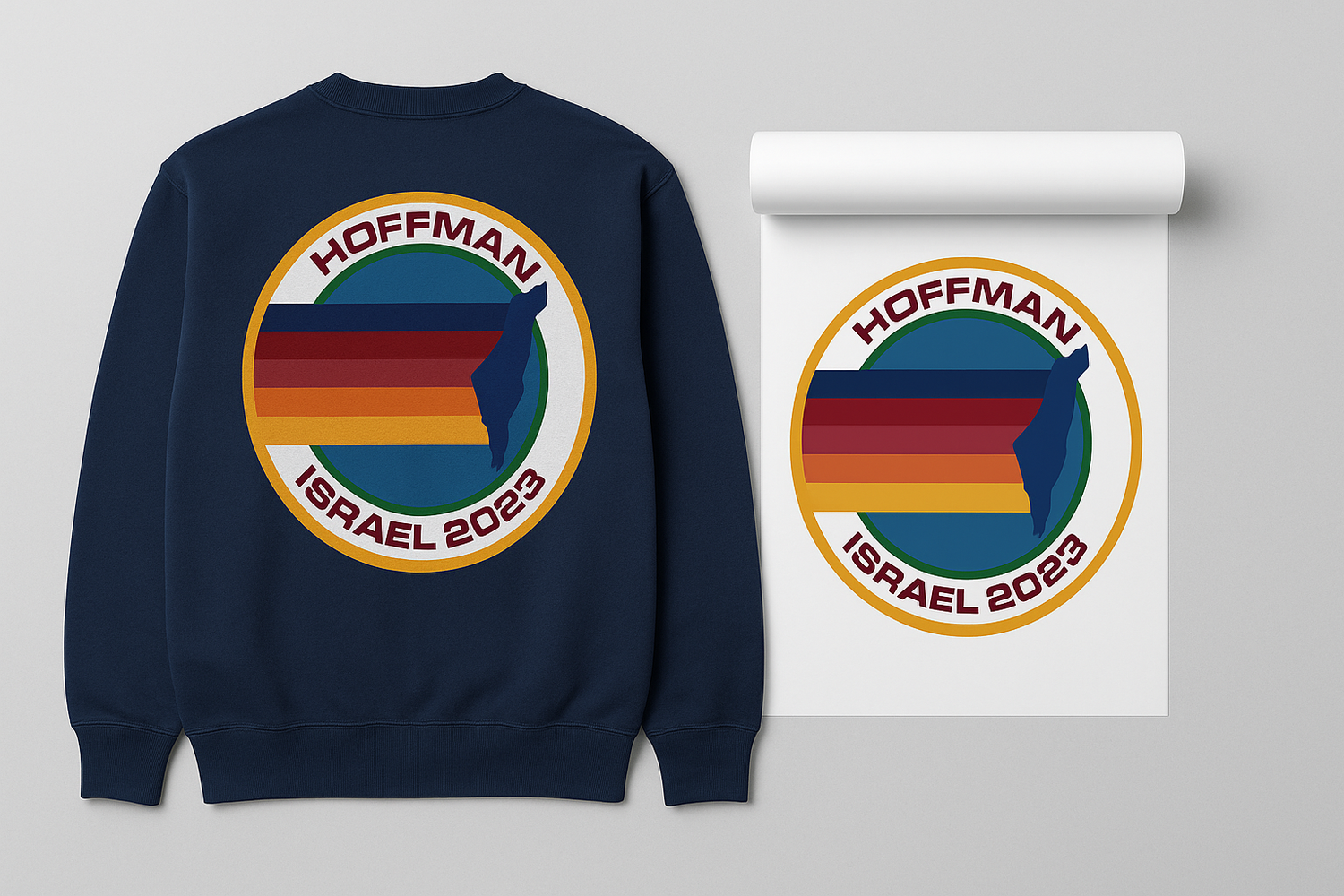 Colored Heat Transfer Decals - Label Land