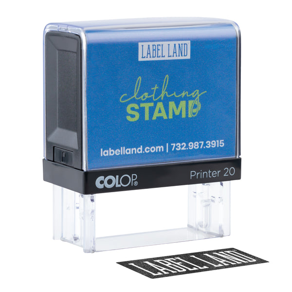 Clothing Stamp - Label Land