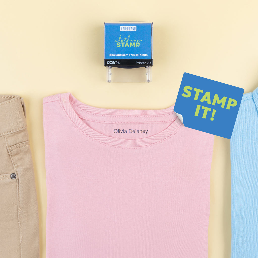 Clothing Stamp - Label Land
