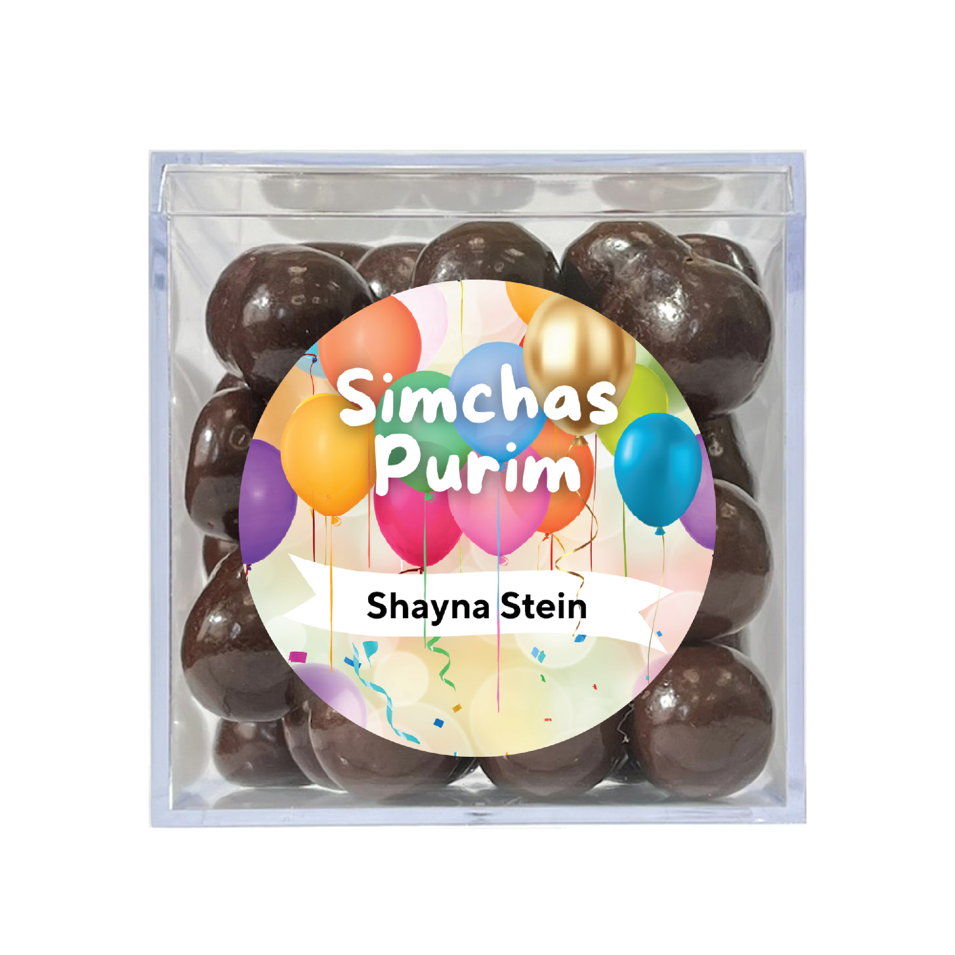 Colorful Balloons - Label Land