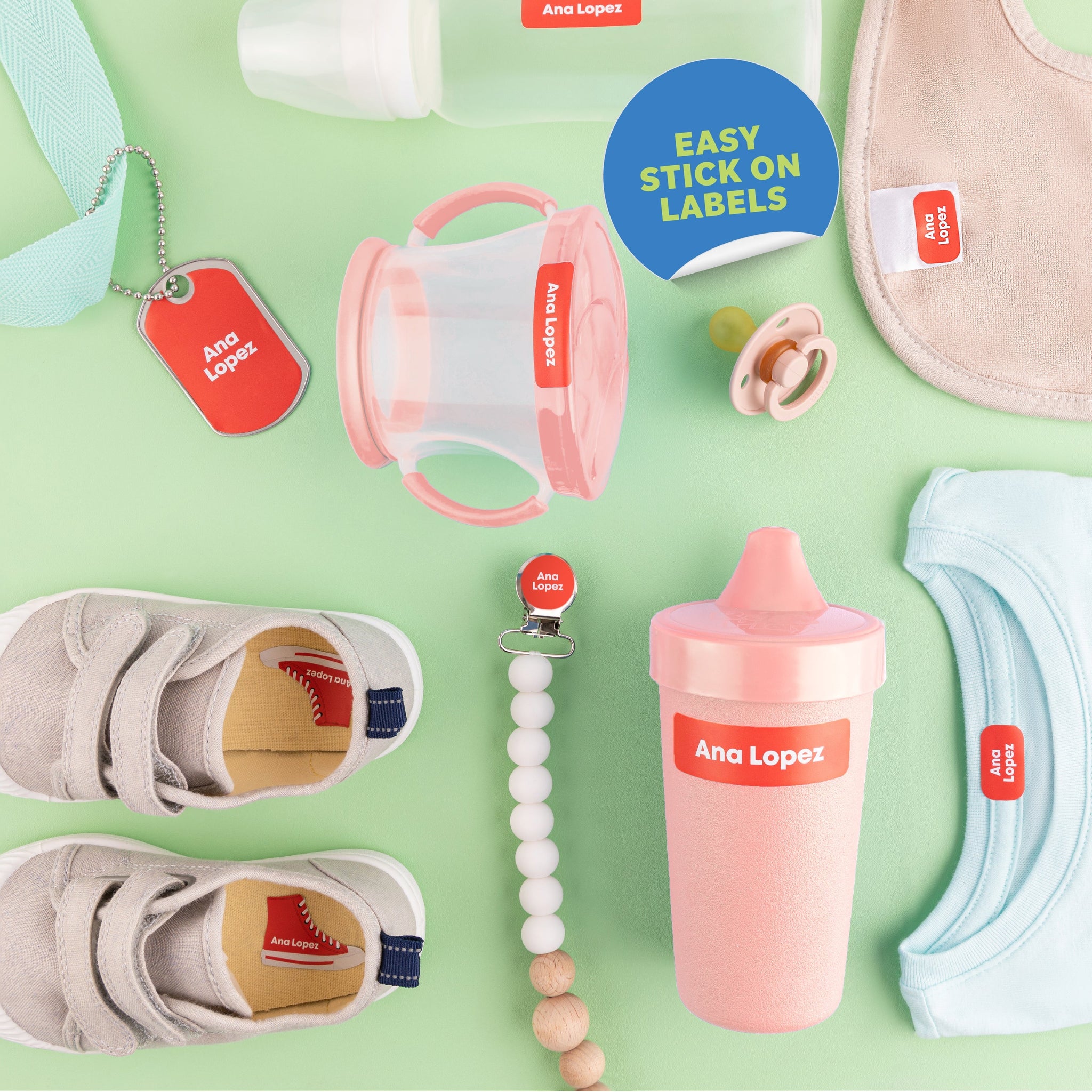 Daycare Value Pack Border Label Land