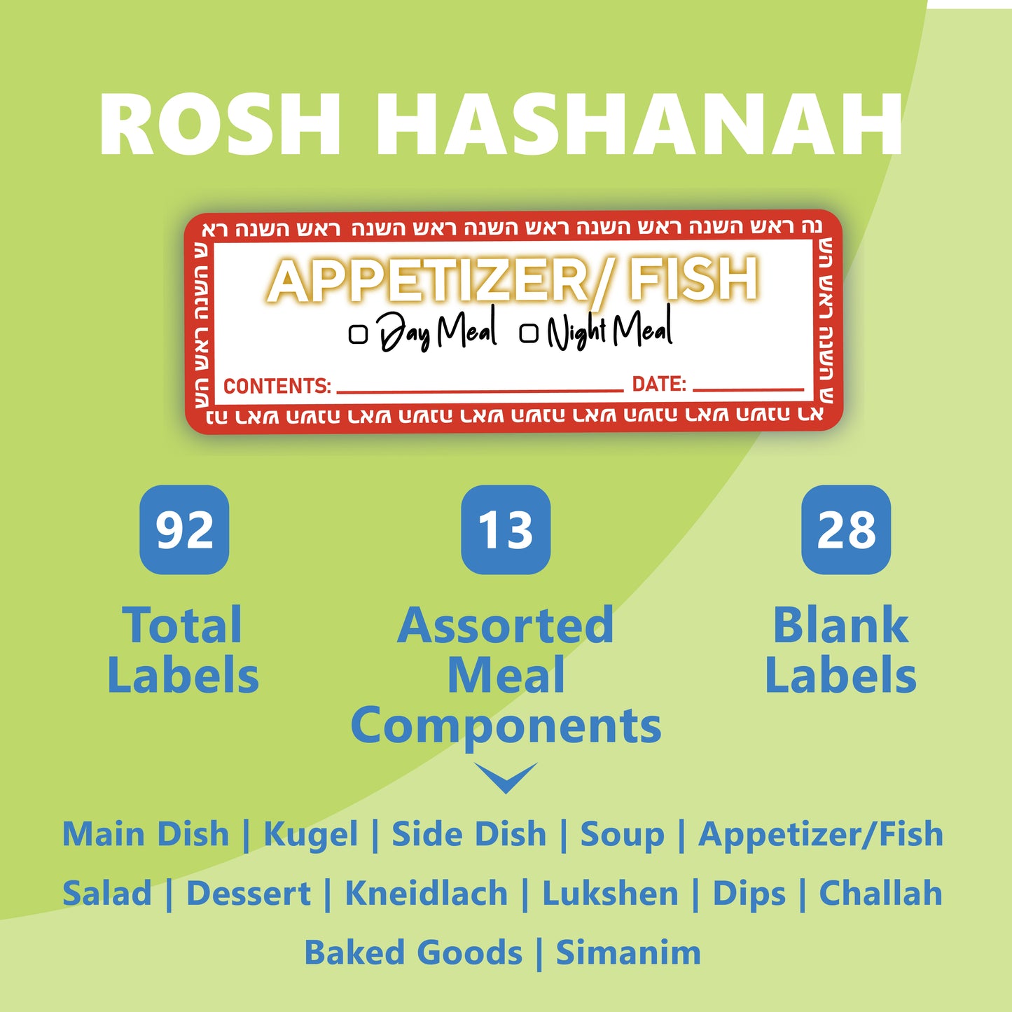 Food Storage Labels - Label Land