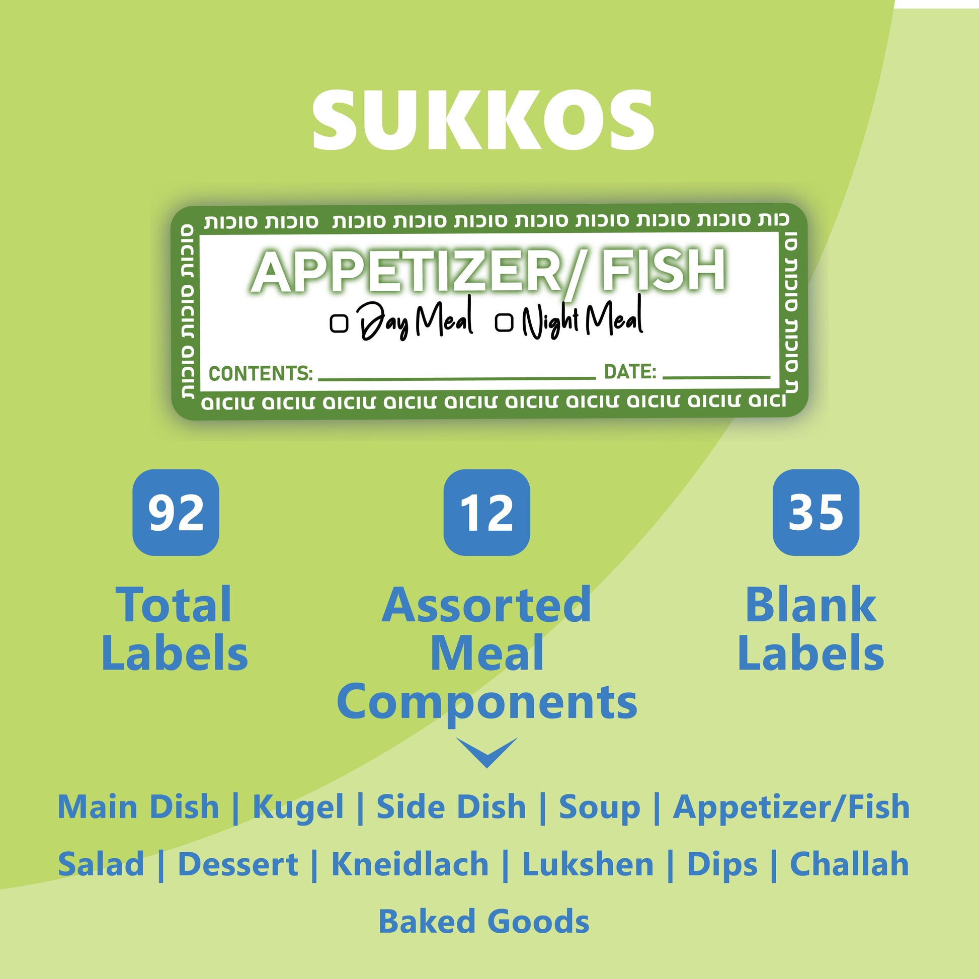 Food Storage Labels - Label Land