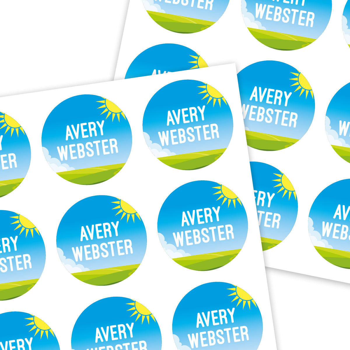 Mini Round Labels | Multi-purpose Waterproof Stickers
