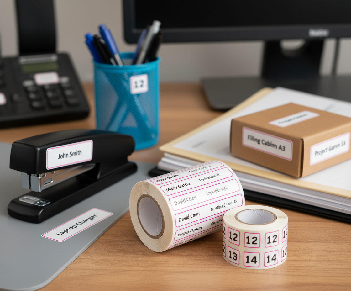 Numbered Inventory Clothing Labels