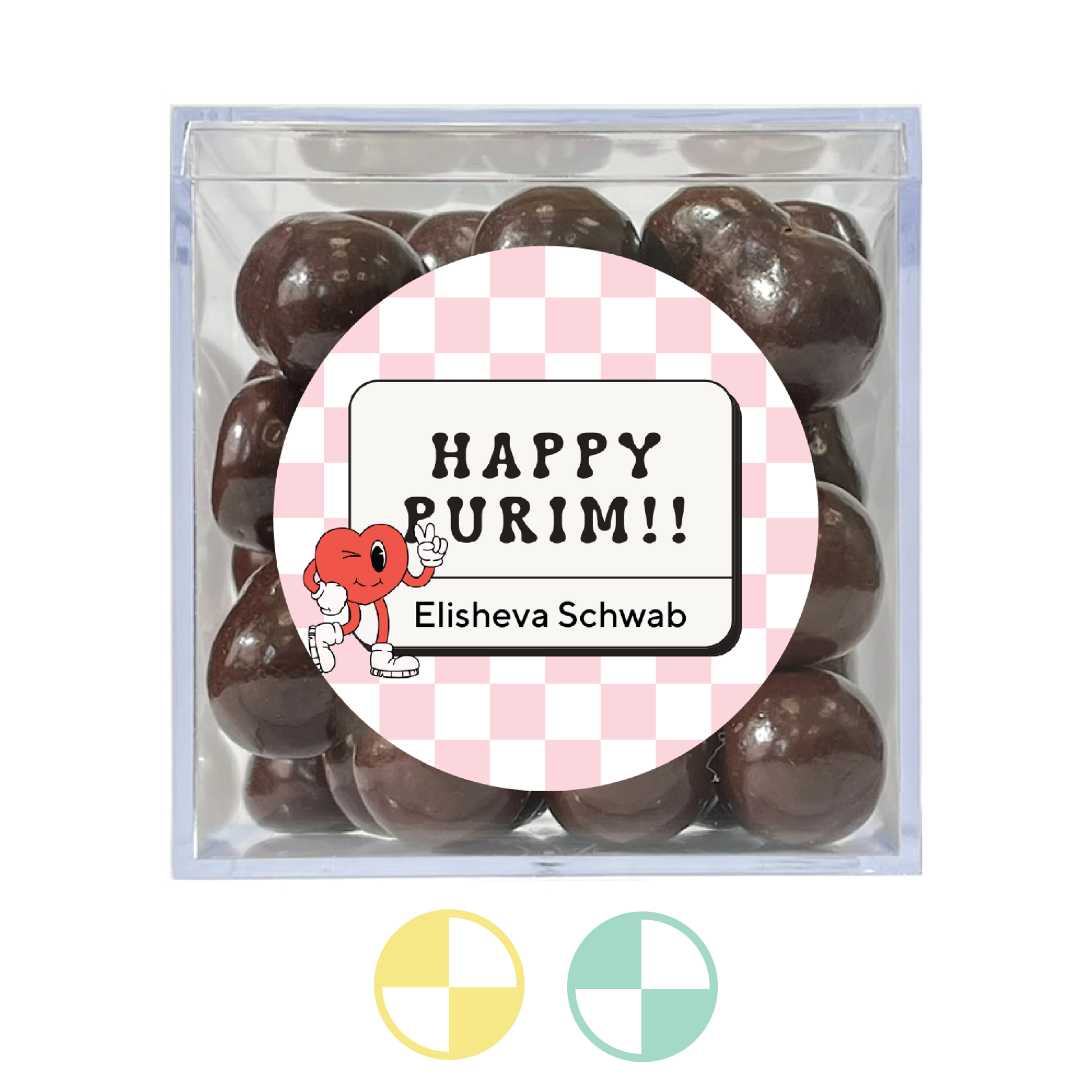 Retro Heart - Label Land