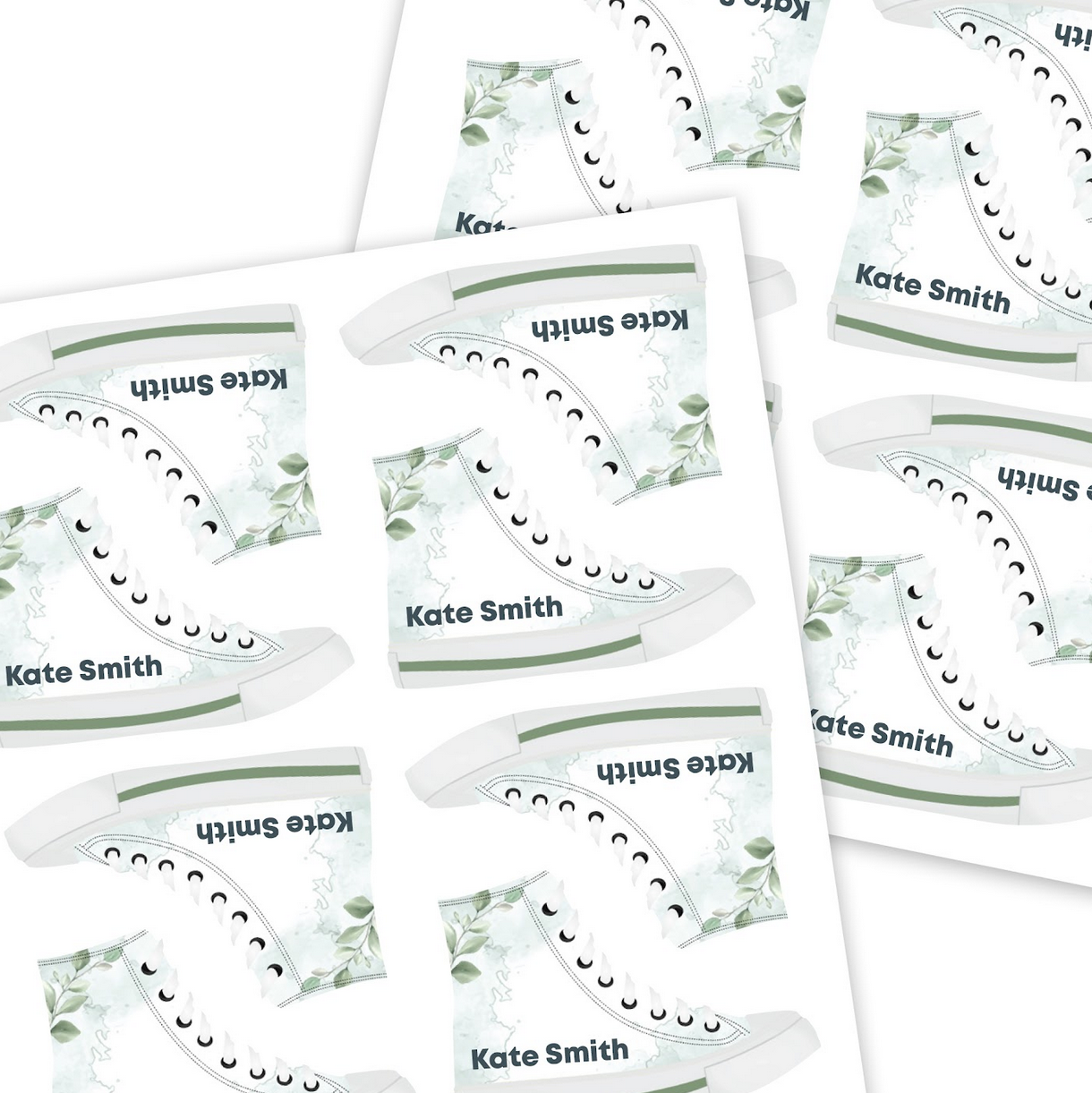 Shoe Labels | Leaf - Label Land