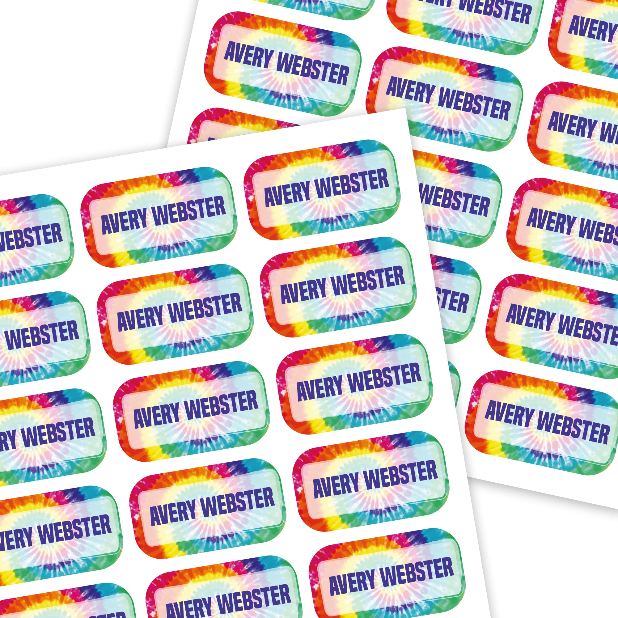 Color Stick N' Wear® Labels | Label Land