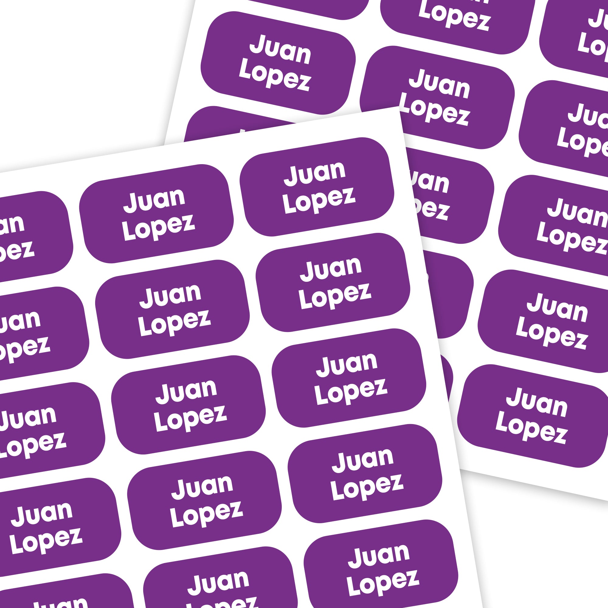 Color Stick N' Wear® Labels | Solid | Label Land