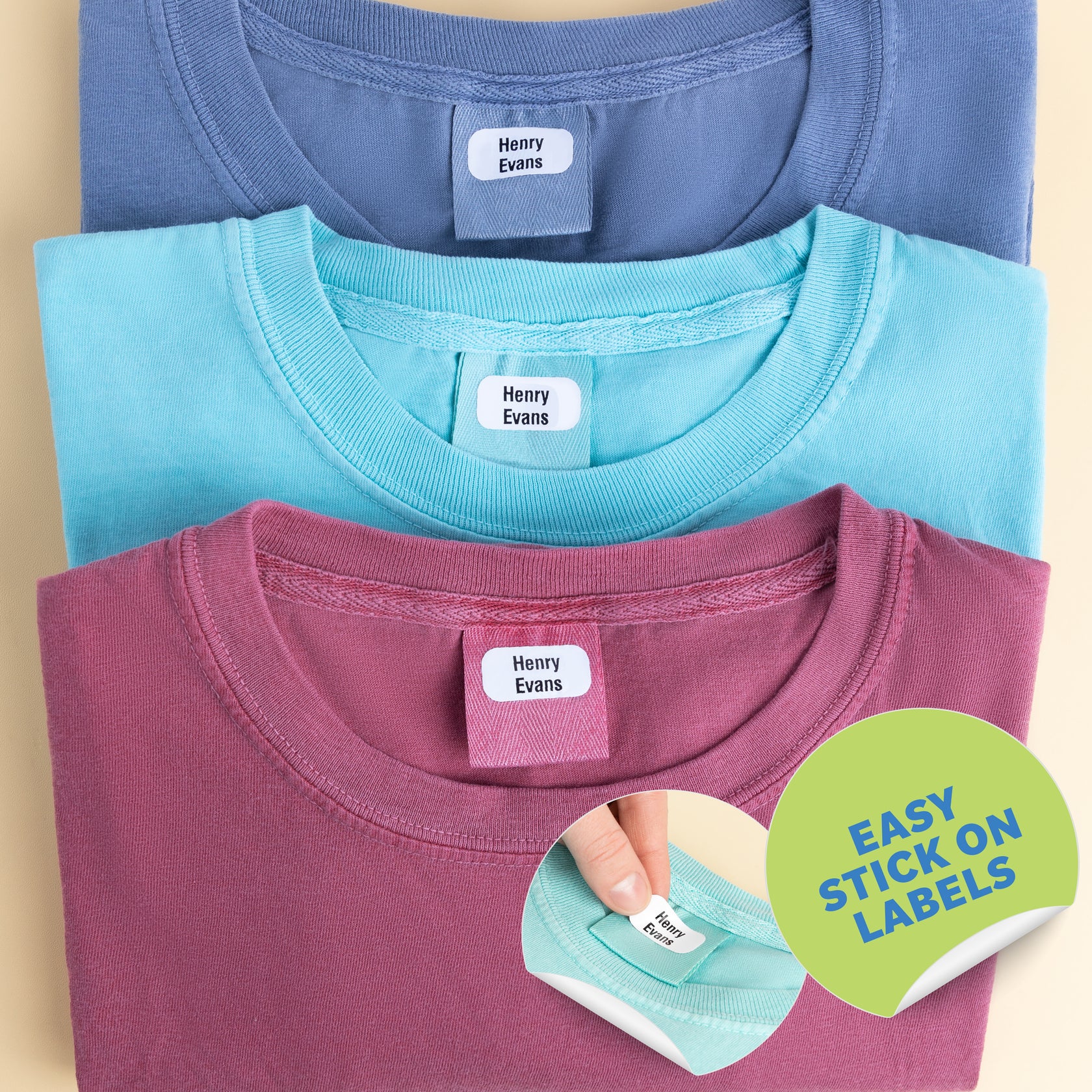 Stick N' Wear Stikins® Labels | Label Land