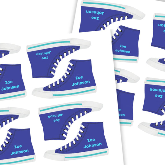 Shoe Labels | Border - Label Land