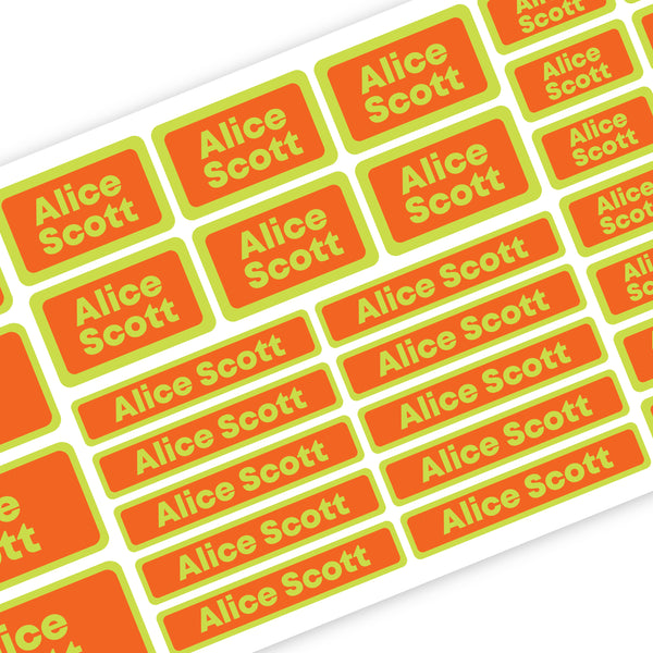 Assorted Name Labels