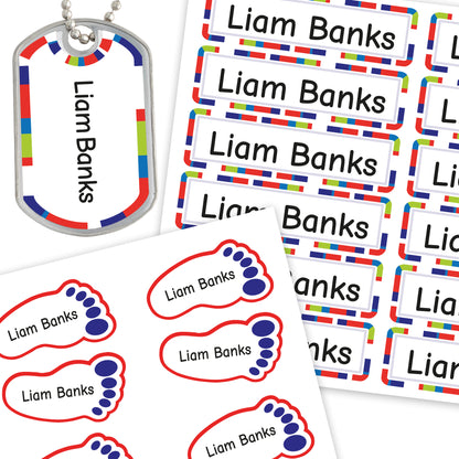 School Value Pack | Stripes - Label Land