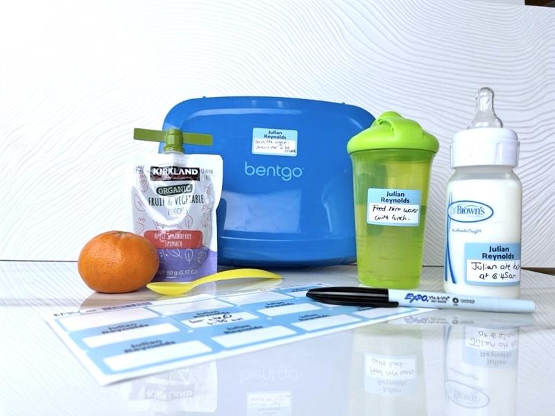 personalized food labels